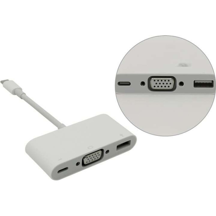 Apple USB-C-VGA MJ1L2 белый