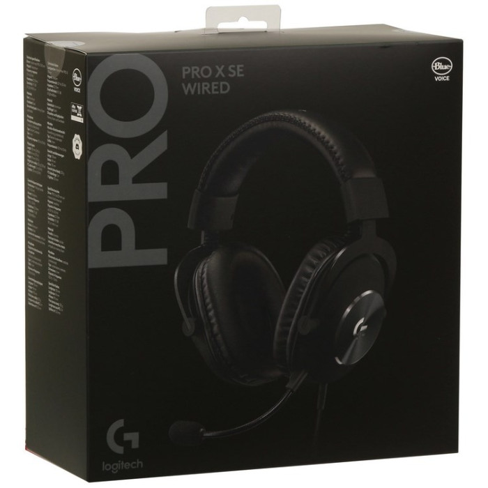 Наушники Logitech G Pro X SE черный