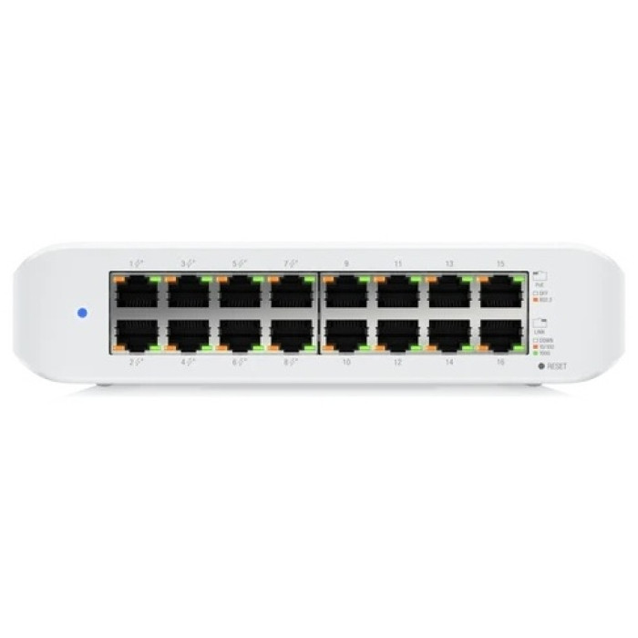 Коммутатор Ubiquiti USW-Lite-16-POE-EU