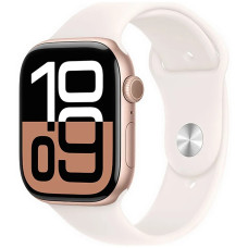Apple Watch Series 10 S/M 46 мм золотистый-белый