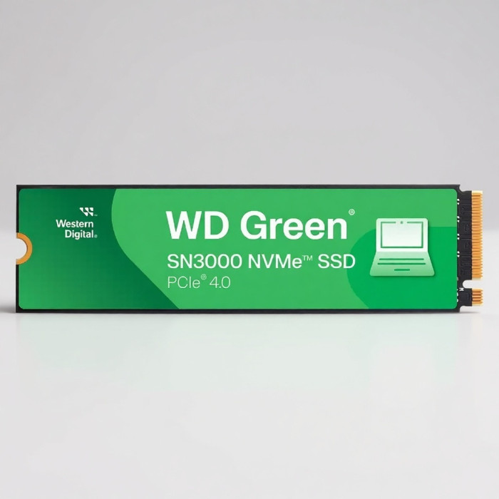Твердотельный накопитель 2000GB SSD WD GREEN SN3000 M.2 2280 NVMe R5000/W4200 WDS200T4G0E-00CPS0