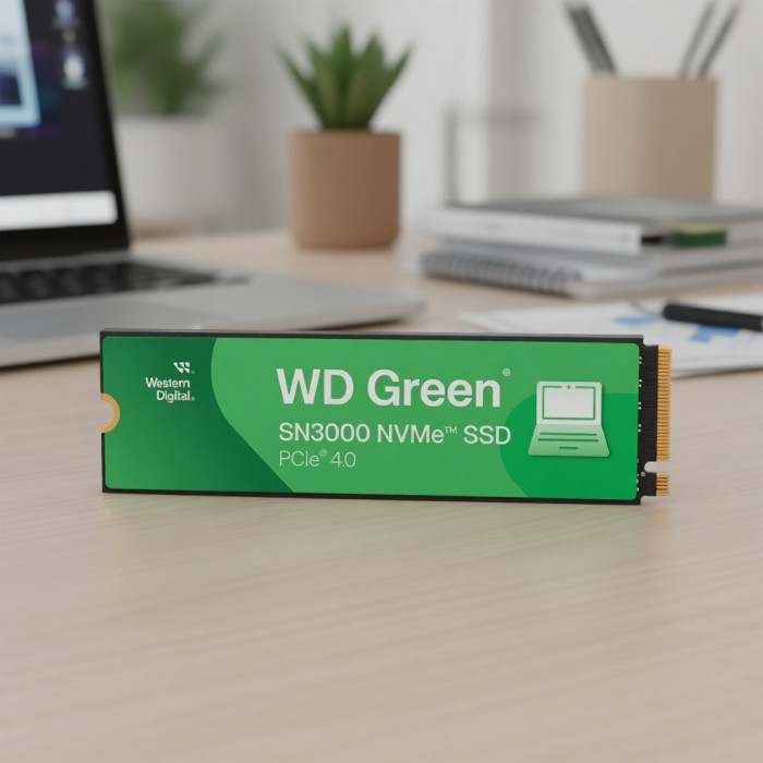 Твердотельный накопитель 2000GB SSD WD GREEN SN3000 M.2 2280 NVMe R5000/W4200 WDS200T4G0E-00CPS0