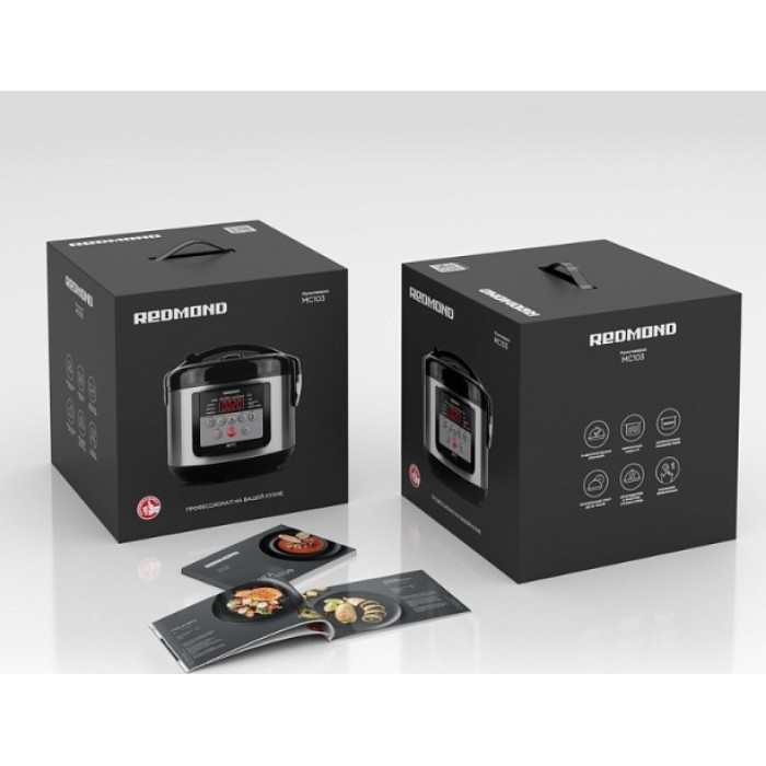 REDMOND MC103 серебристый, черный