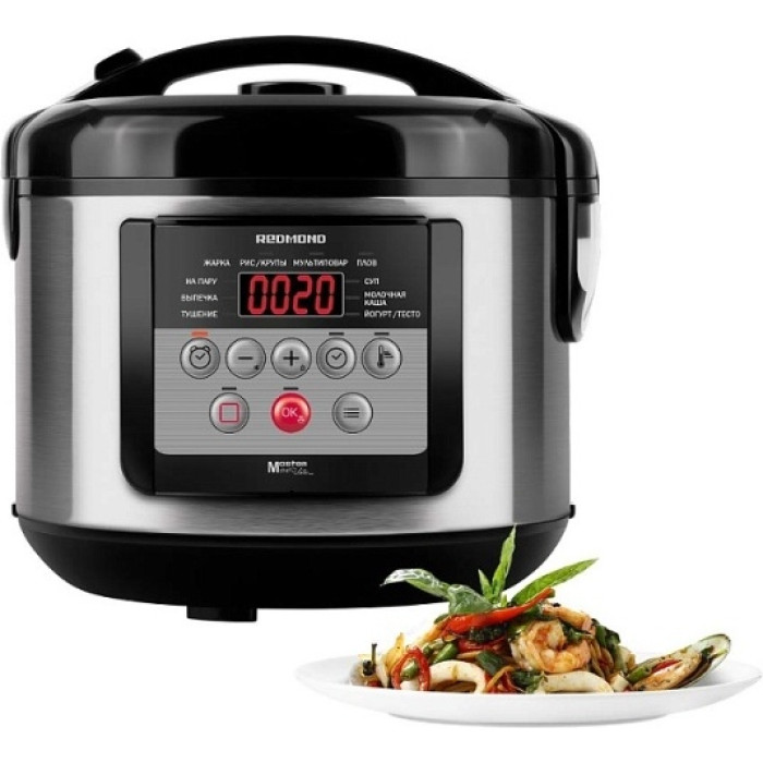 REDMOND MC103 серебристый, черный