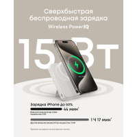 Портативный внешний аккумулятор Anker MagGo 10000mAh (A1654H21) Белый