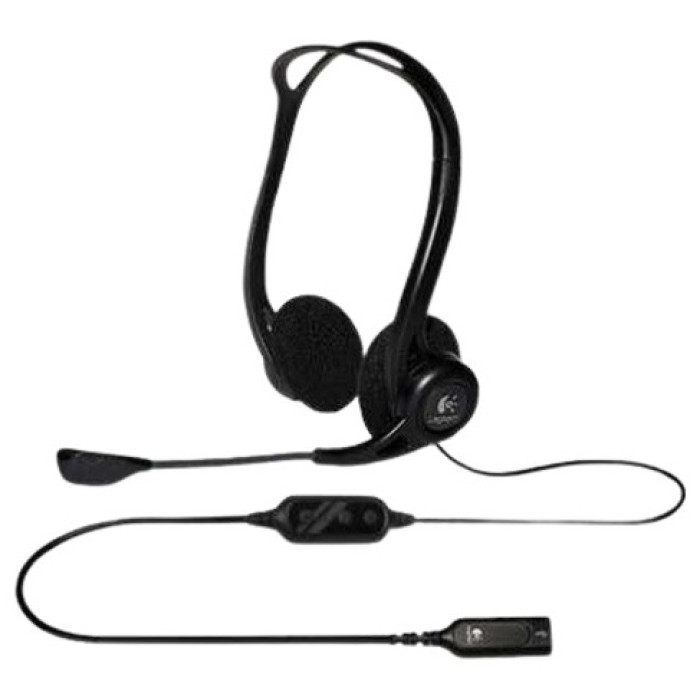 Наушники Logitech Headset 960 черный