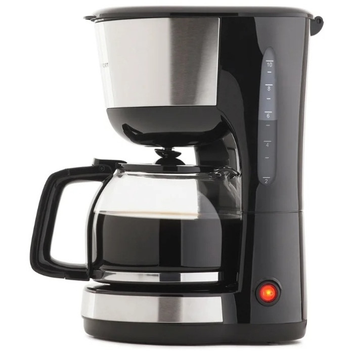 Кофеварка Kitfort KT-715 черный, серебристый