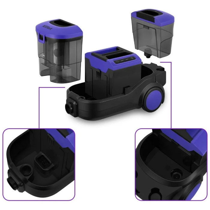Kitfort КТ-5246 черный, синий