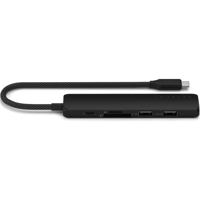 Док-станция Satechi 6-in-1 USB-C Slim Multiport черный