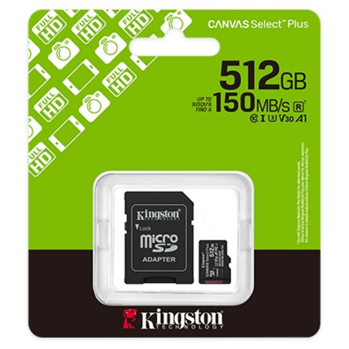 Kingston microSDXC SDCS3/512GB 512 Гб