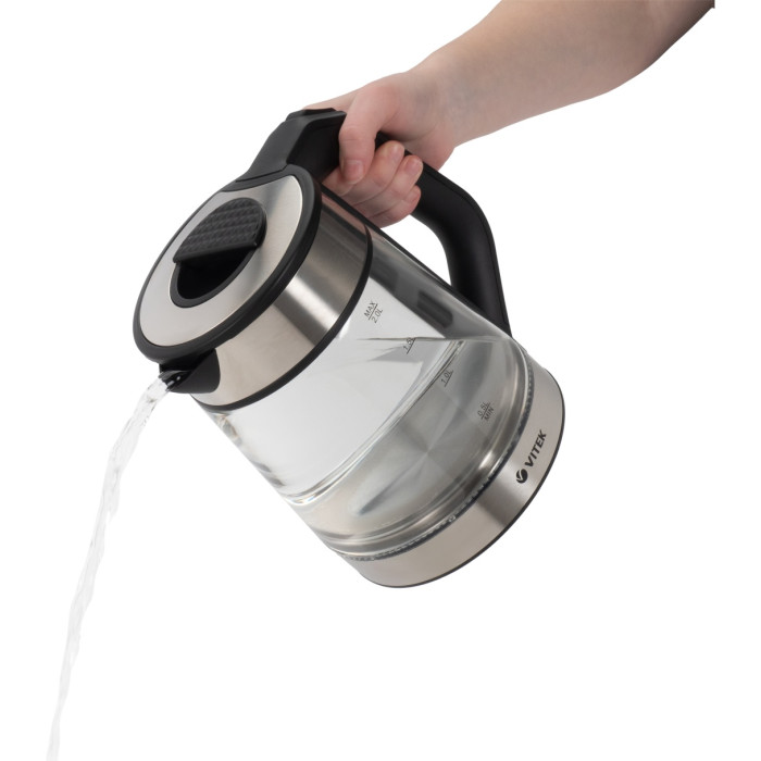 Электрочайник Vitek VT-1176 серебристый