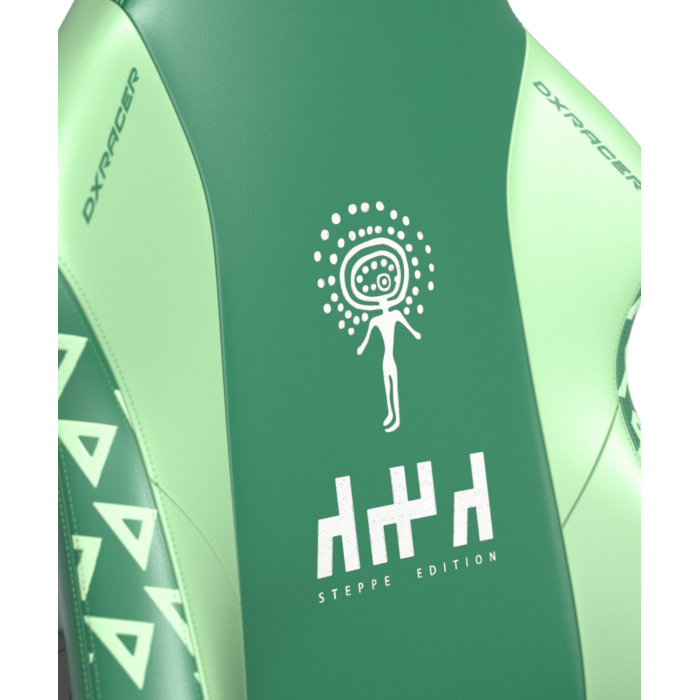 Игровое кресло DXRacer Hammer Steppe edition GC/LHE23LTALTD/QZQ.E, зеленый