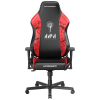 Игровое кресло DXRacer Hammer Steppe edition GC/LHE23LTA/QZQ.NR, черный, красный