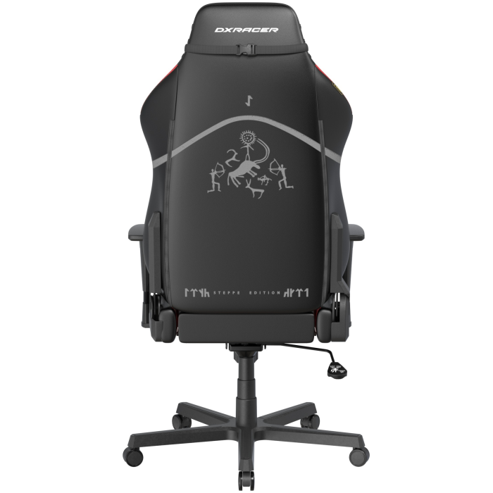 Игровое кресло DXRacer Hammer Steppe edition GC/LHE23LTA/QZQ.NR, черный, красный