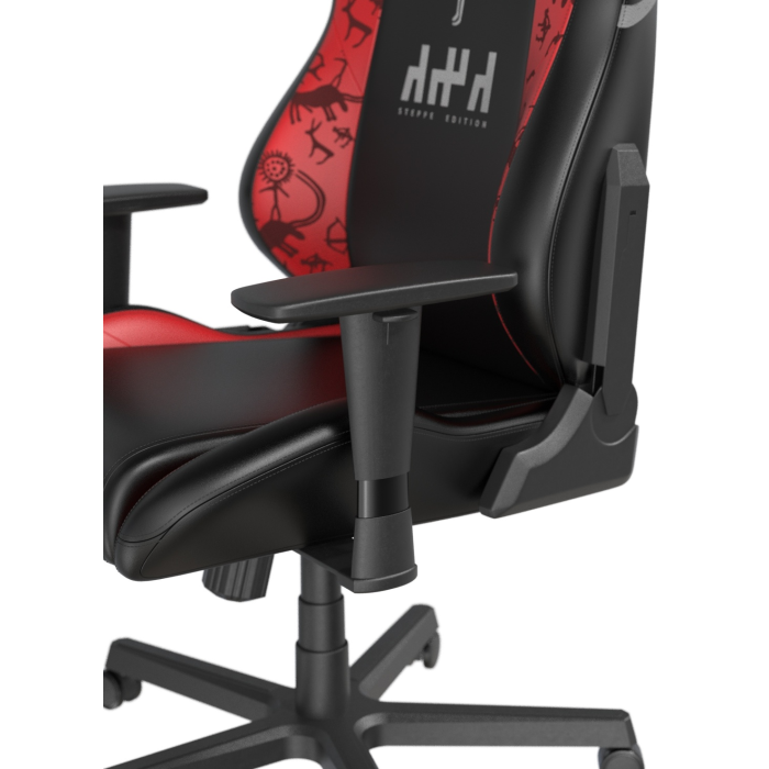Игровое кресло DXRacer Hammer Steppe edition GC/LHE23LTA/QZQ.NR, черный, красный