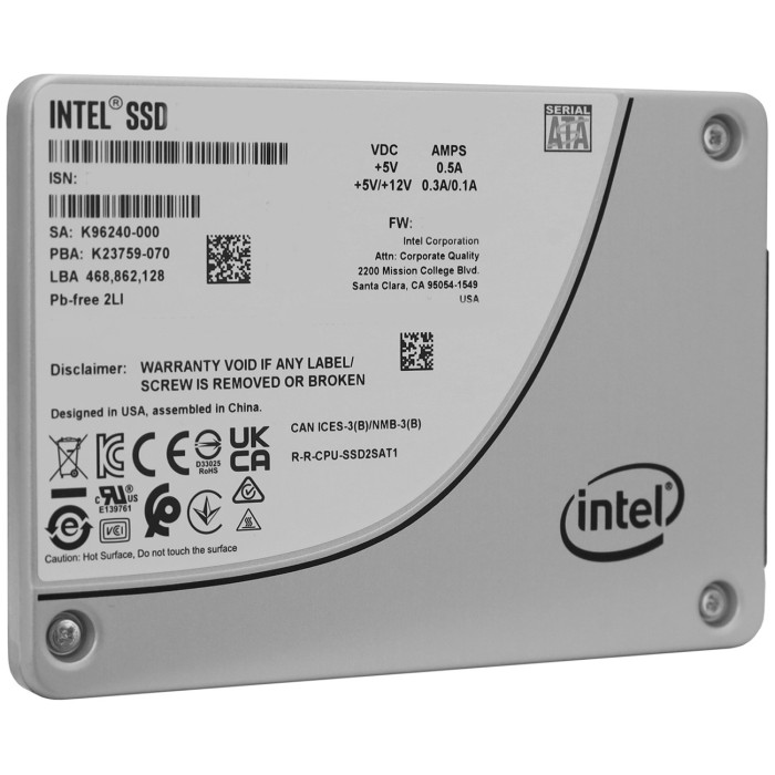 SSD Intel SSDSC2KG019TZ01 1920 Гб