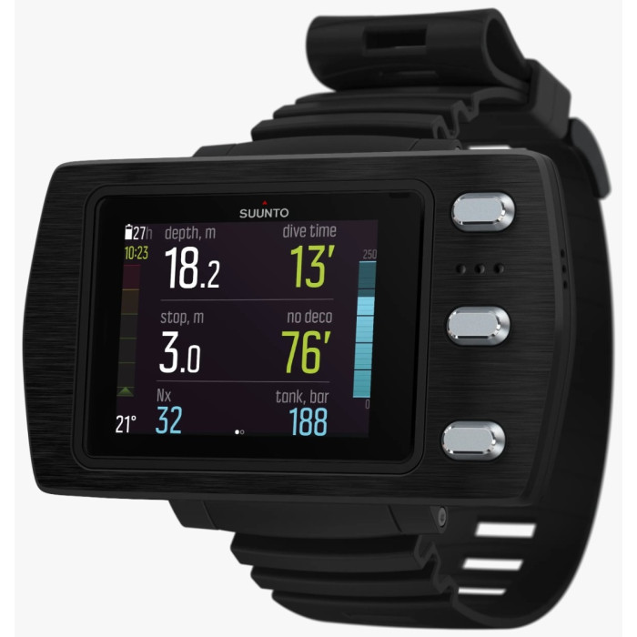 Компьютер подводный Suunto EON STEEL BLACK WITH BOOT AND USB