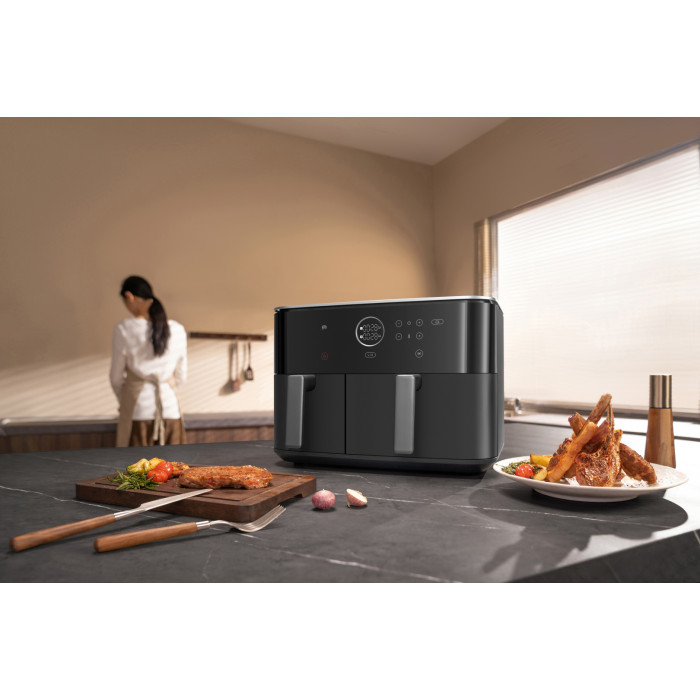 Аэрогриль Xiaomi Dual Zone Air Fryer 10L черный