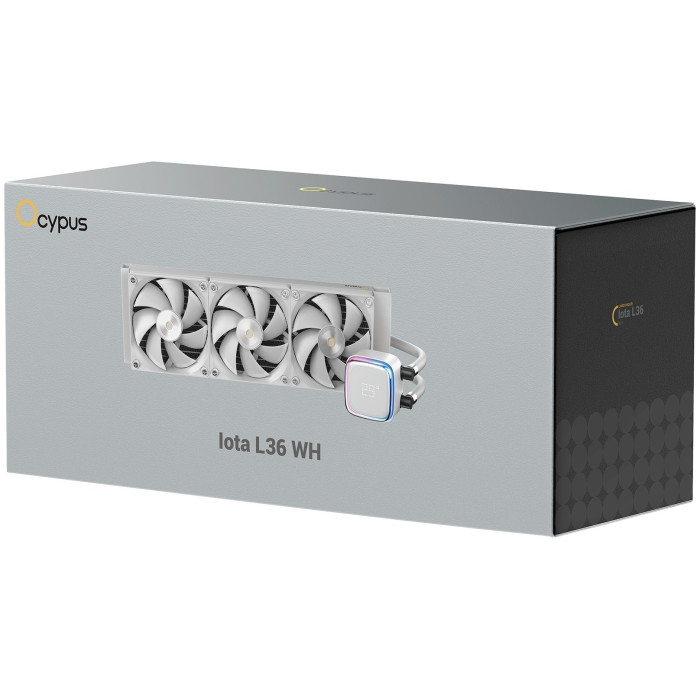 Водяное охлаждение для CPU Ocypus Iota L36 WH 3x120mm Белый Iota-L36-WH3ANWNN00X-GL