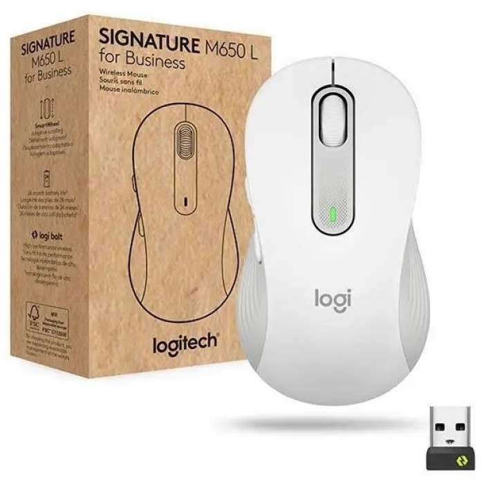 Logitech M650L белый