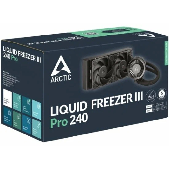 Arctic Liquid Freezer III Pro 240 (Black) черный