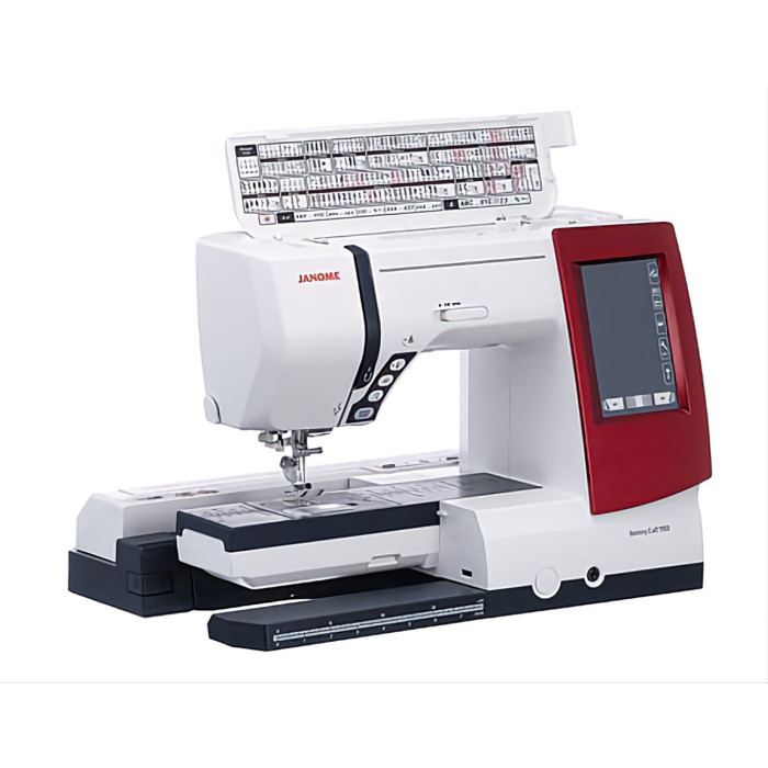 Janome Memory Craft 9900 белый, красный