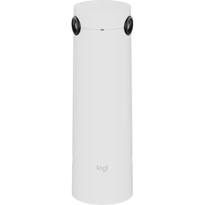 Веб-камера для конференций Logitech Sight White (4K, 60fps, угол обзора 315°/97°/180°, 7 всенаправленных микрофонов, камера с двумя объективами)