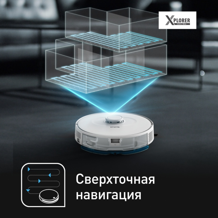 Tefal X-plorer Serie 75 S+ RG8597WH белый