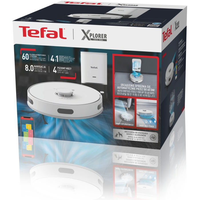 Tefal X-plorer Serie 75 S+ RG8597WH белый