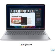Lenovo ThinkBook 16 Gen 9 (16' Intel), Intel® Core™ Ultra 5 325 (LPE-cores up to 3.40GHz, 12MB), 16' WUXGA Non-Touch, 16.0GB, 1x512GB SSD M.2 2242 PCIe Gen4 QLC, Intel® Graphics, BT 5.4,Wi-Fi 7 2x2 BE, 100/1000M Ethernet, FPR, 5MP, 3 Cell Li-ion 48Wh, 65W