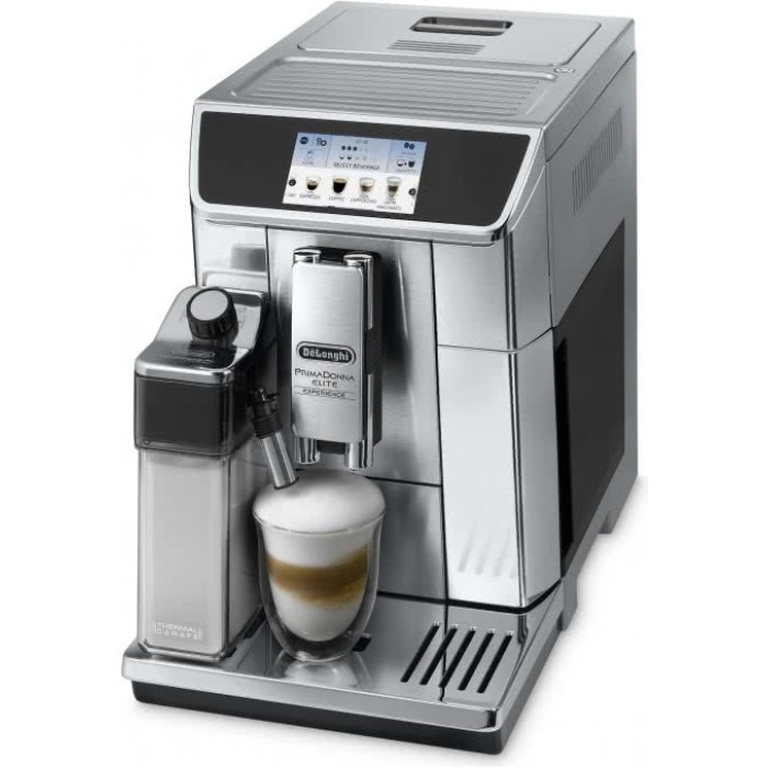 Кофемашина Delonghi ECAM 650.85.MS черный, серебристый
