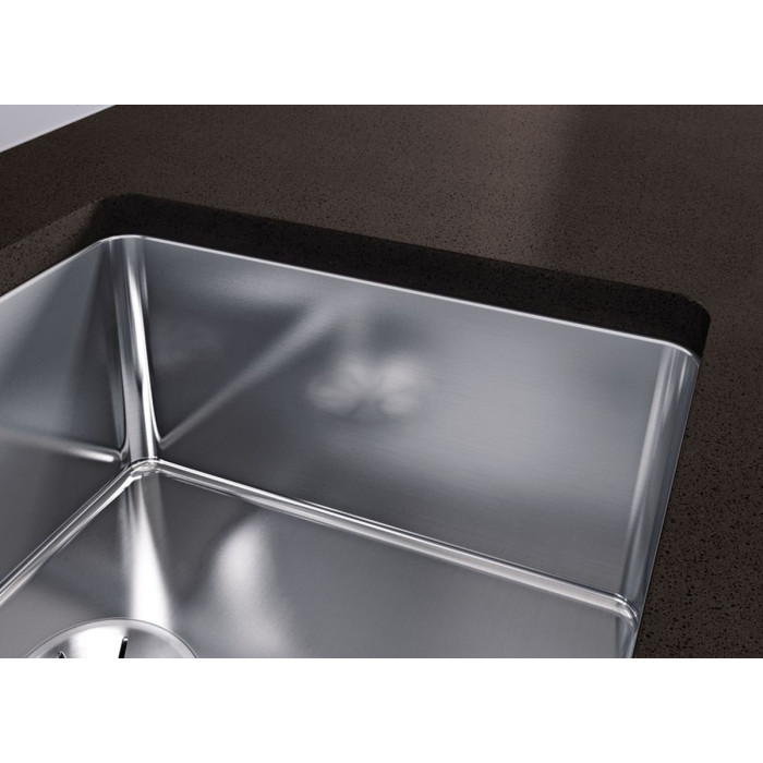 Blanco Andano 340/180-U (522979) подстольная 58.5х44х19 см, нержавеющая сталь, тон серебристый металлик