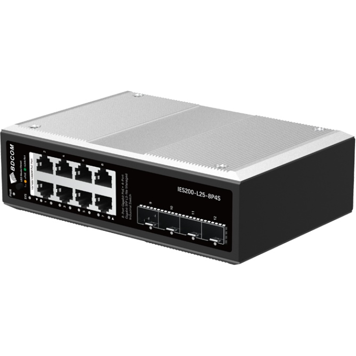 Коммутатор BDCOM IES200-L25-8P4S