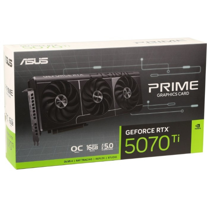 ASUS RTX 5070 Ti Prime OC Edition/PRIME-RTX5070TI-O16G 16 Гб
