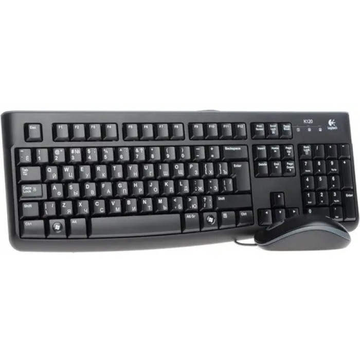 Logitech Desktop MK120 черный