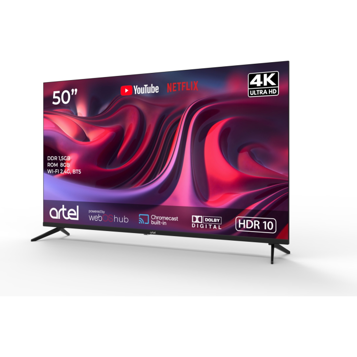 Artel A50MQA800 127 см черный