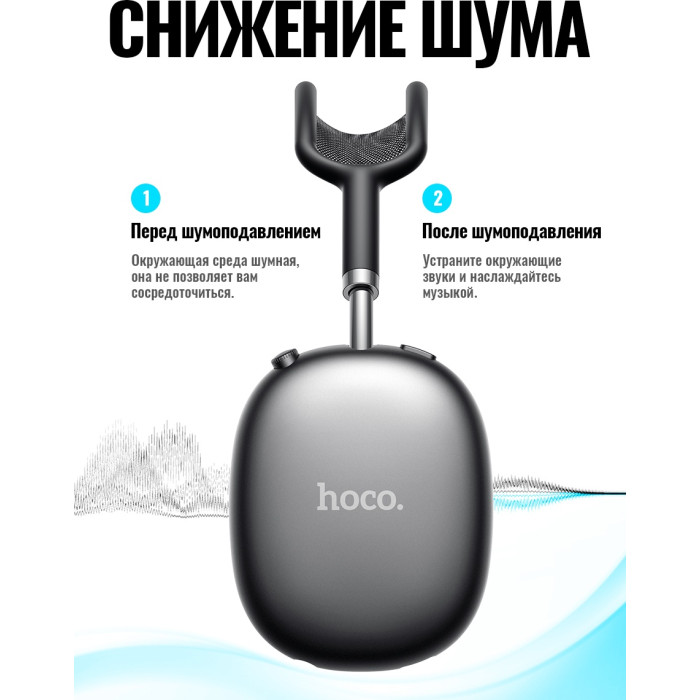 Наушники Hoco W65 Plus черный