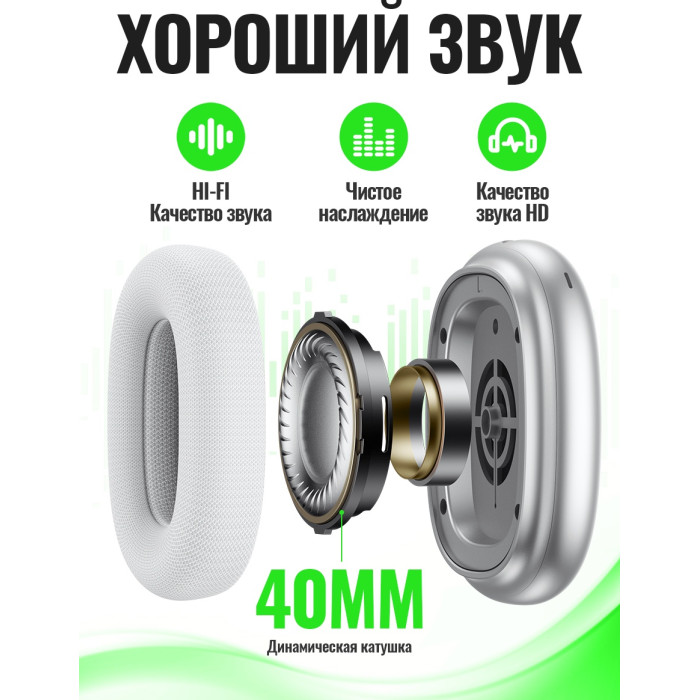 Наушники Hoco W65 Plus белый