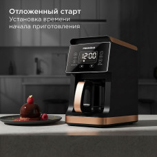 Кофеварка капельная Редмонд CM720 Черный/бронза