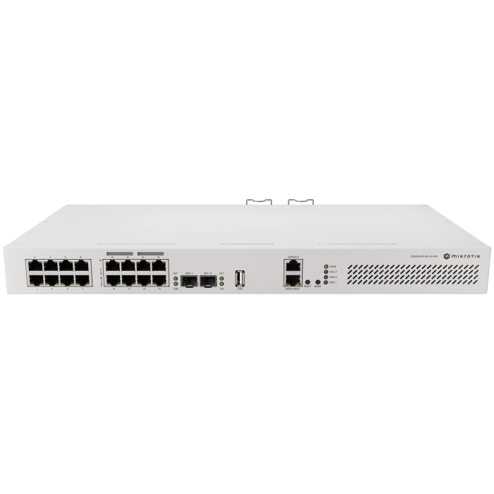 Коммутатор MikroTik CRS418-8P-8G-2S+RM