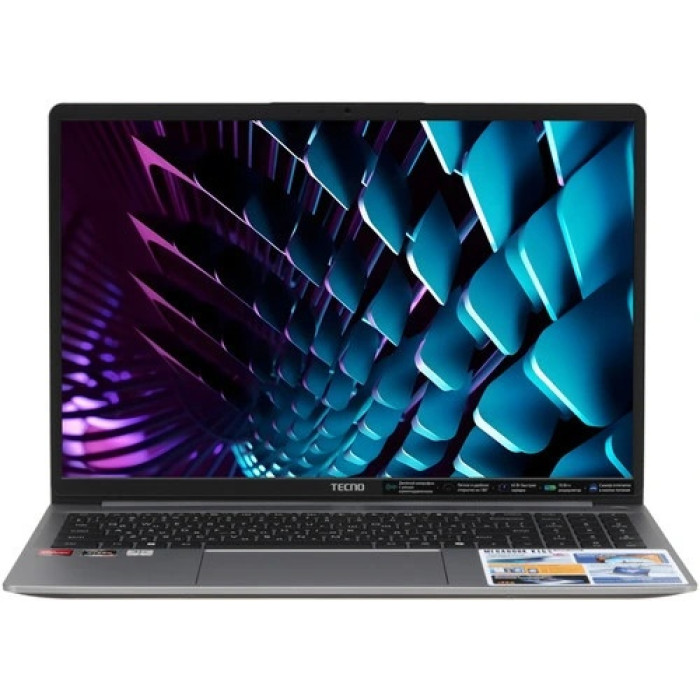 Ноутбук Tecno MEGABOOK K16SFA 16' FHD+ Ryzen 5-7535HS 16GB 512GB Win 11
