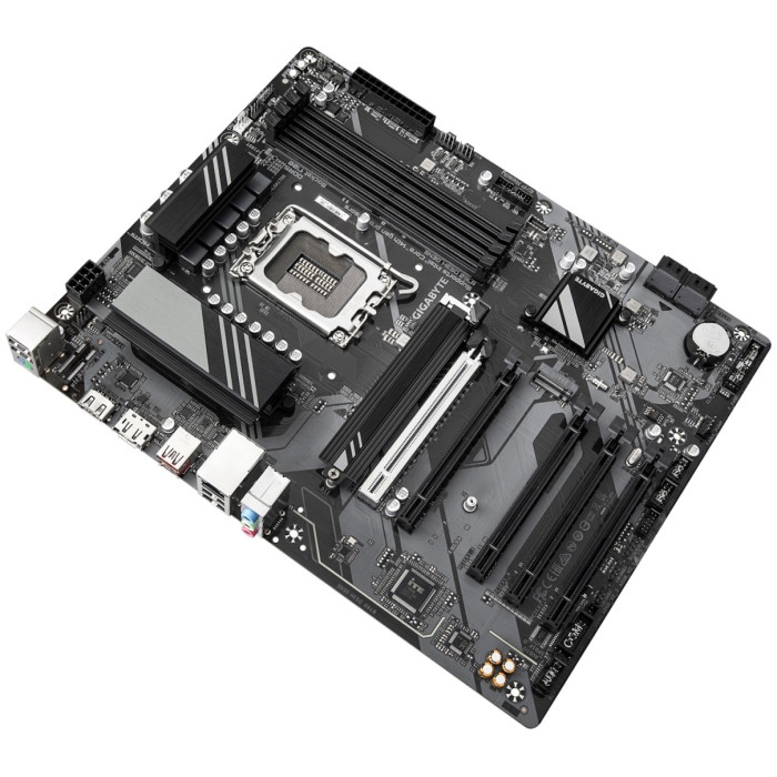 Материнская плата GIGABYTE B760 DS3H GEN5, LGA1700, B760, 4xDDR5, PCIe5.0, HDMI+DP, 2xM.2, ATX