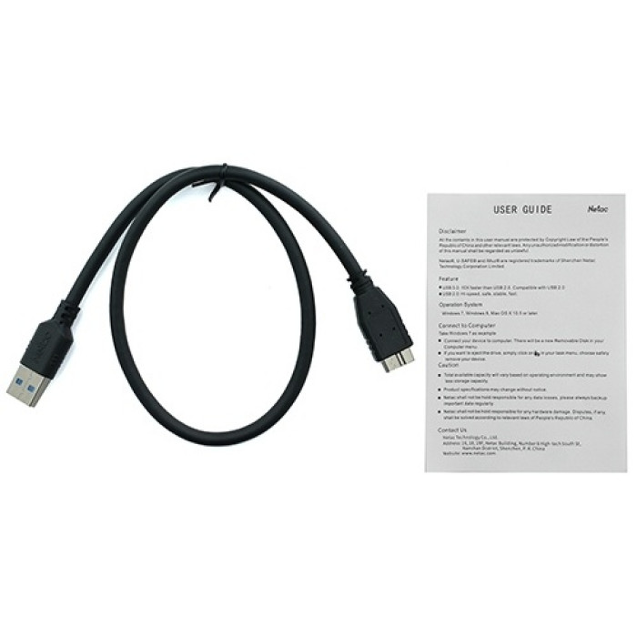 Netac K330 NT05K330N-002T-30SL 2TB серебристый
