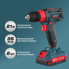 Дрель-шуруповёрт ALTECO CD 21-35 X2