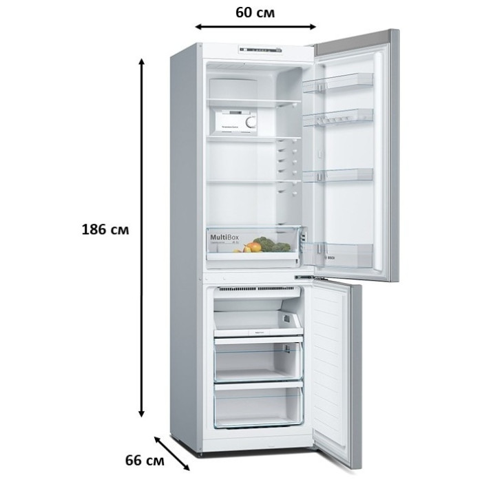 Bosch KGN36NL306 серый