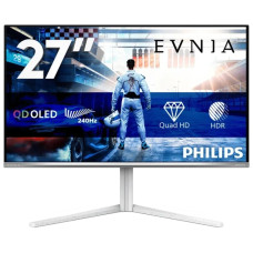 Монитор 27' PHILIPS 27M2N6501L/00/01 QD-OLED 2560x1440 240Hz 0,03мс 400кд/м 1,5M:1 2xHDMI 1xDP Белый