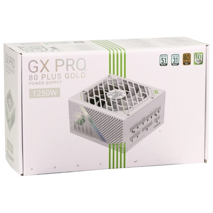 Game Max GX PRO 1250G WH 1250 Вт
