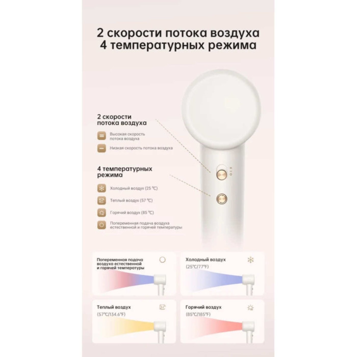 DREAME AHD12A фен 1600 Вт