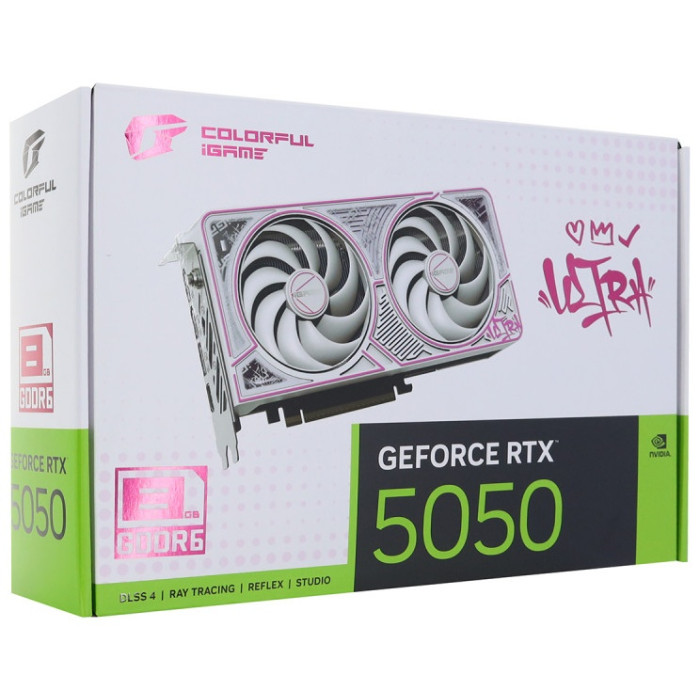 Colorful iGame RTX 5050 Ultra W DUO OC 8GB-V 8 Гб