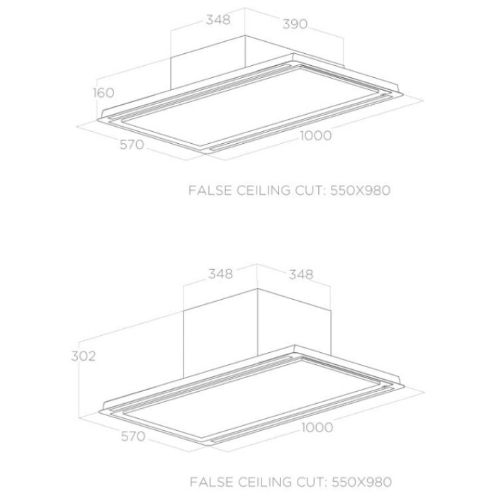 Elica Hilight-X H16 WH/A/100 белый